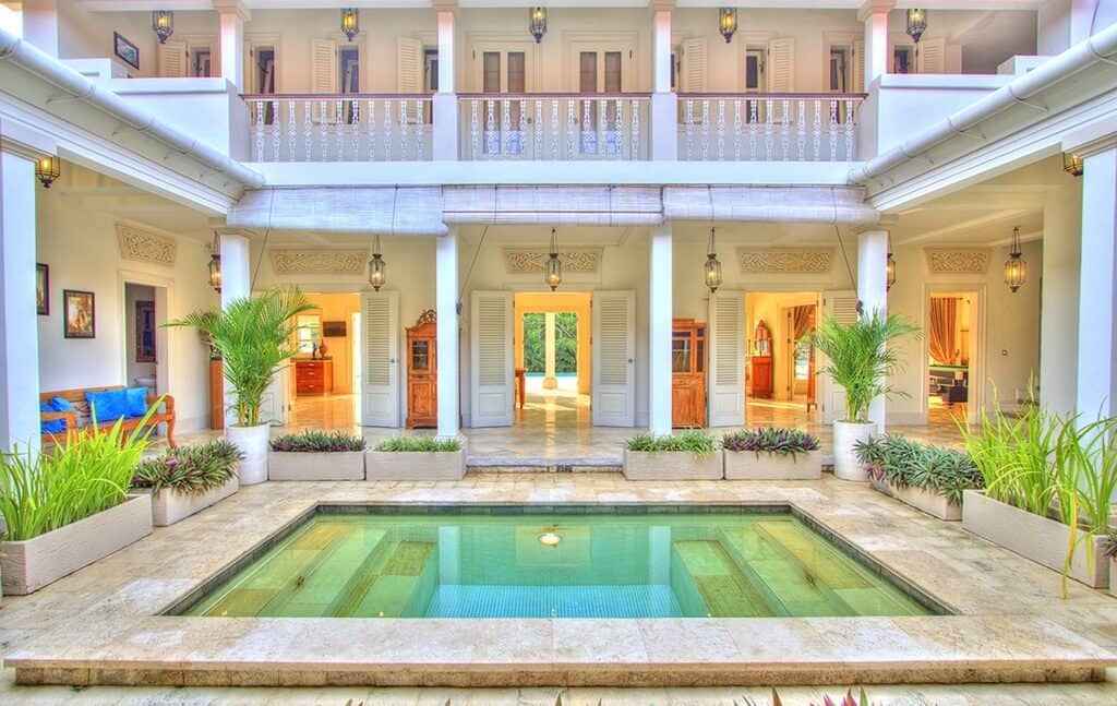 Exclusive Colonial Style Villa with Sea and Rice Field Views