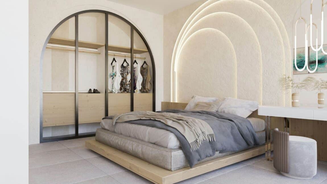 A new luxury villas complex in Kerobokan