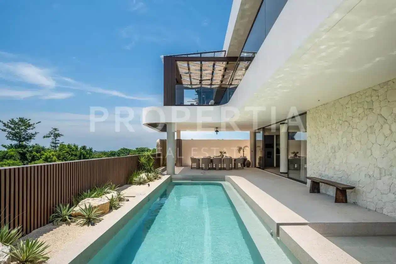 Ready to Move in Ocean View 4 Bedroom Villa in Prime Bingin