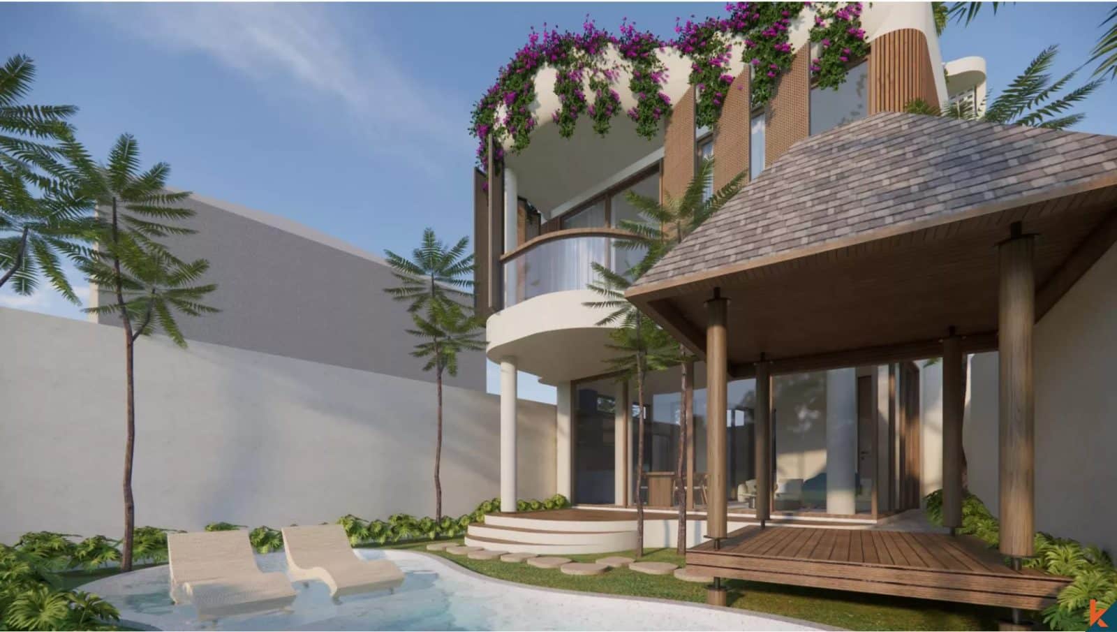 4-bedroom leasehold villa in Canggu — photo 2 of 5