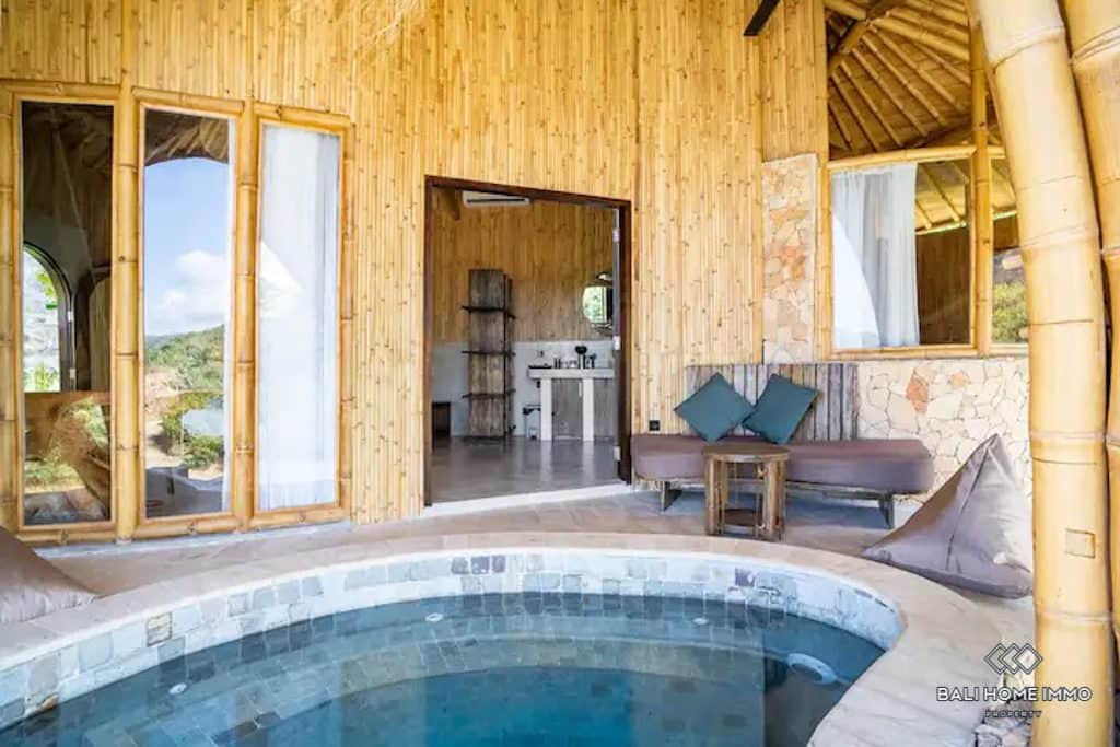 Ocean View Eco 1 Bedroom Villa for Sale Freehold in Lombok - RF7314B