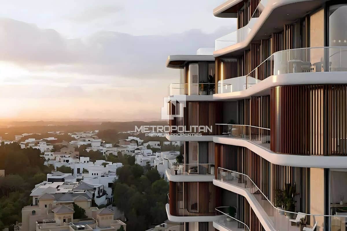 2-bedroom freehold apartment in Al Barari — photo 1 of 4