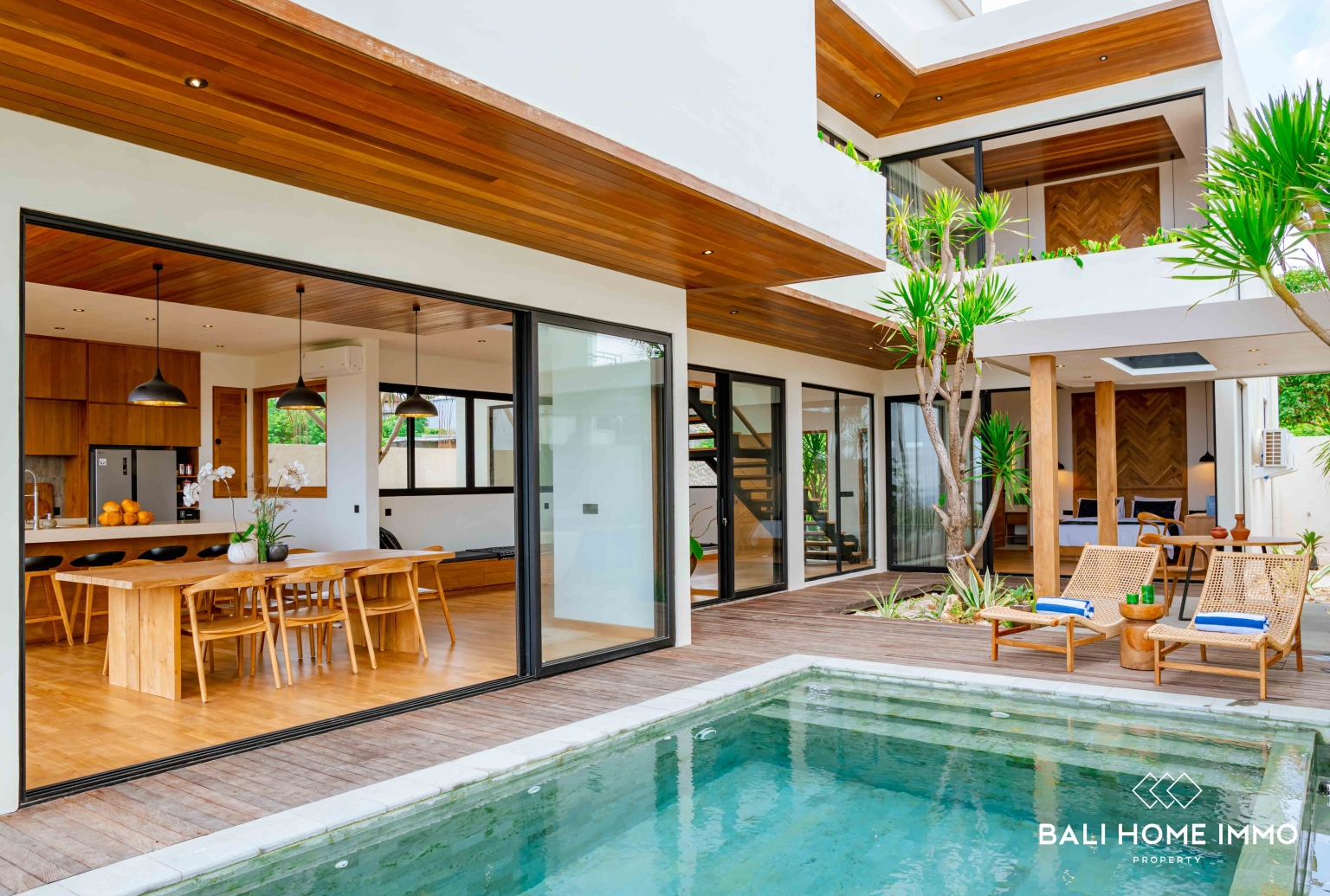 Beautiful 3 Bedroom Villa with Ocean View for Sale Leasehold in Pecatu - Rf6863