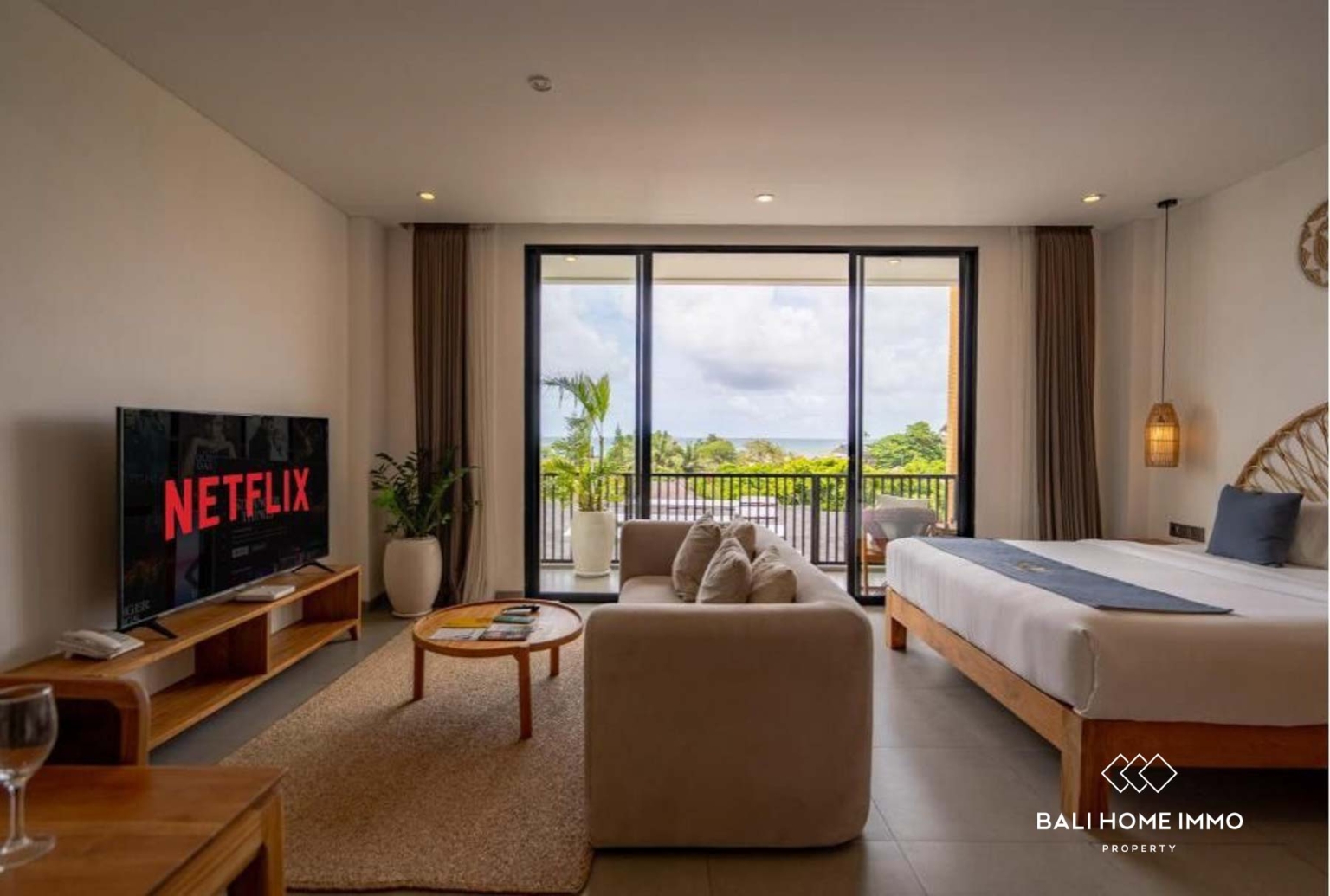 Charming 1 Bedroom Apartment for Leasehold Sale in Berawa Bali - RF10661A