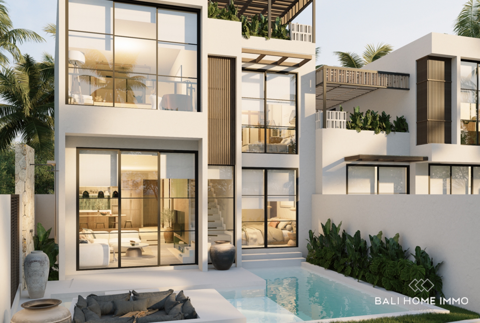 Near Completion 3 Bedroom Villa with Rooftop for Sale Leasehold in Pecatu - Rf11174b