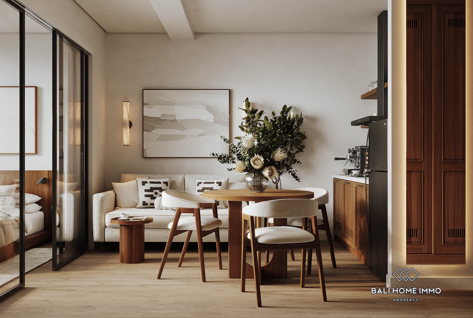Off Plan 1 Bedroom Apartment for Sale Leasehold in Bali Near Melasti Beach - Rf5205b