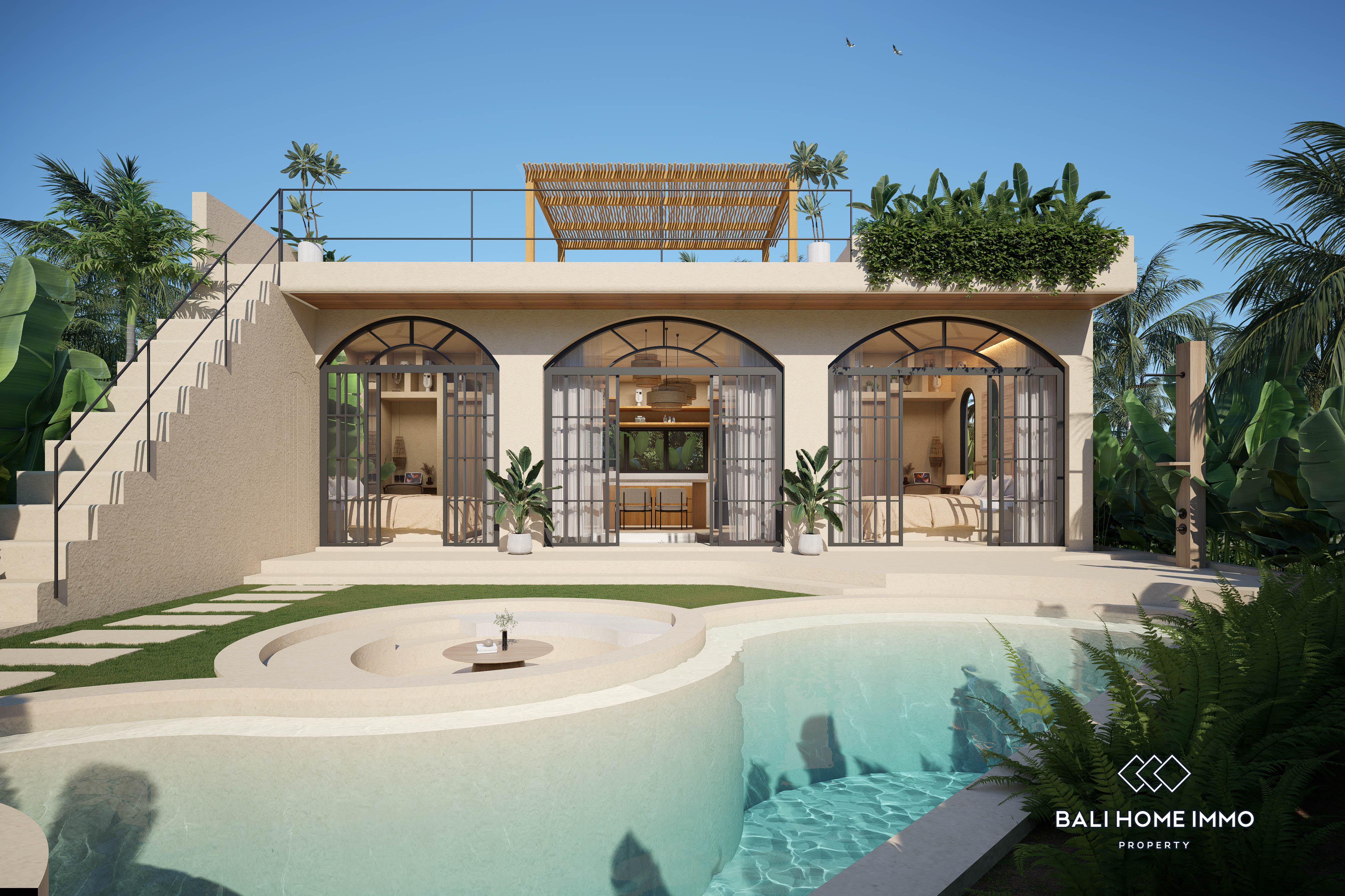 Off Plan 2 Bedroom Jungle View Mediterranean Villa for Sale in Balangan - RF6666A
