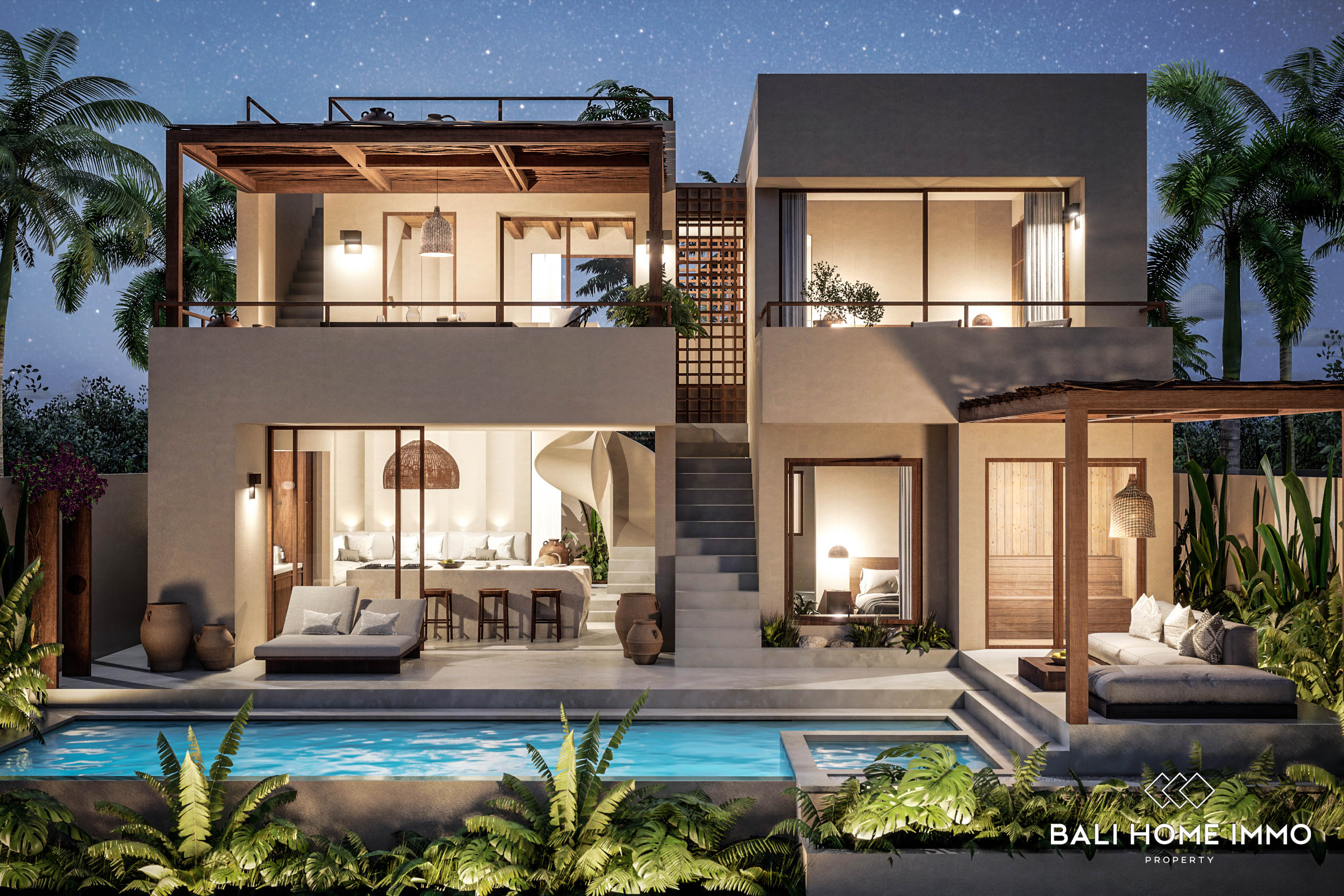 Off Plan 2 Bedrooms Villa for Sale Leasehold Near Balangan Beach - Rf4433