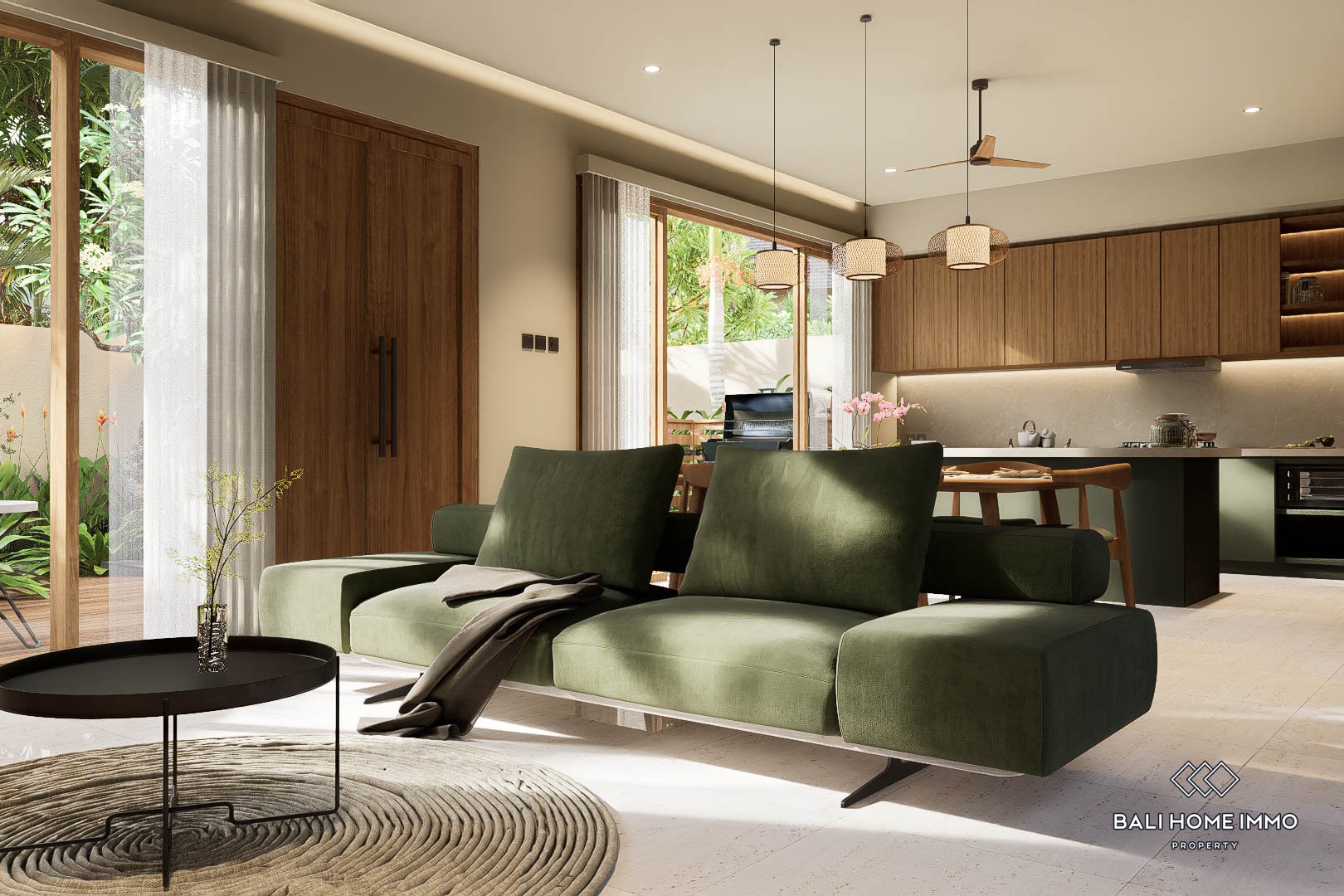 Off-plan 4 Bedroom Modern Villa in Sanur for sale leasehold - RF8232C