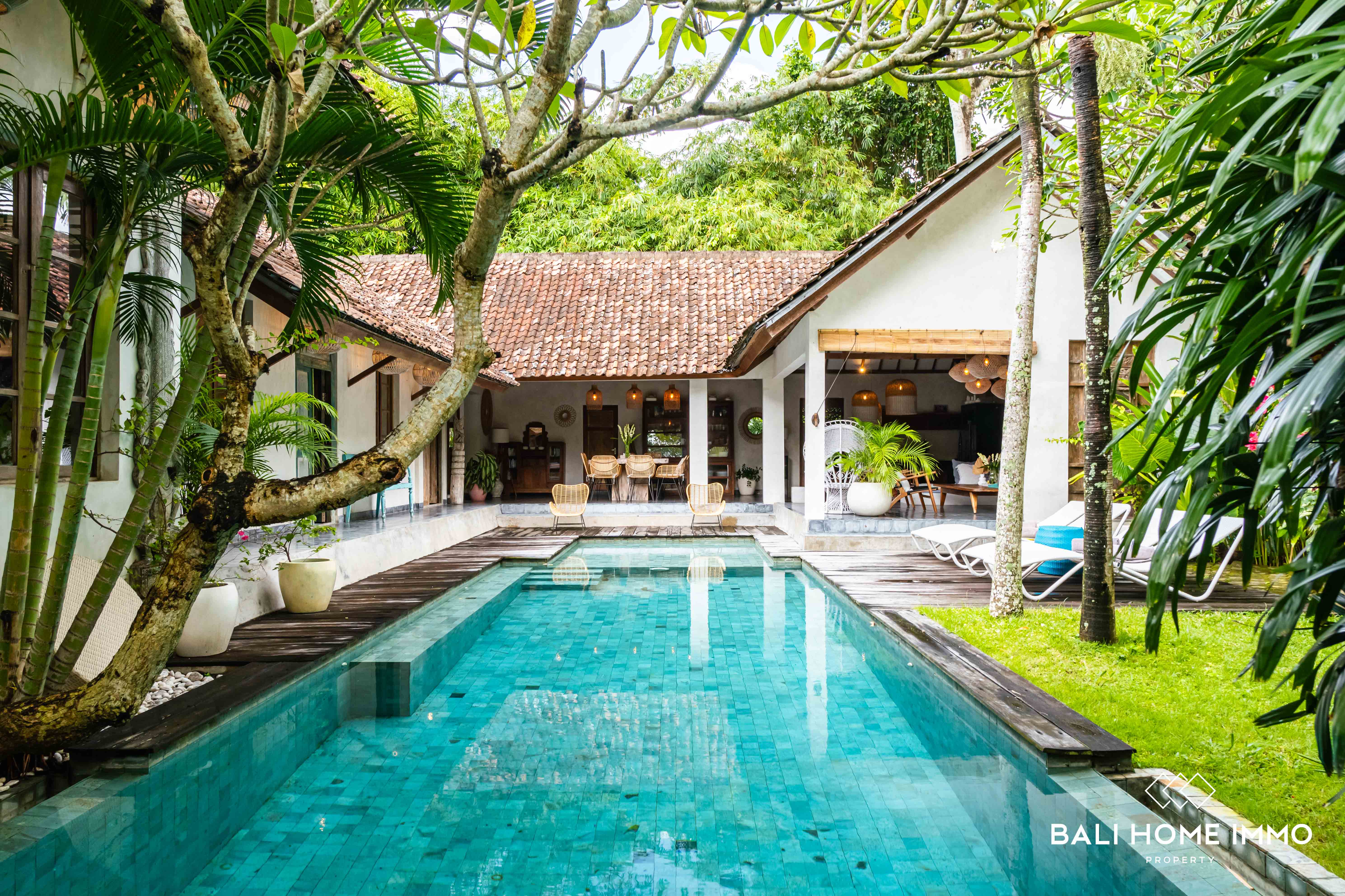 Riverside 3 Bedroom Bohemian Villa For Sale and Rental near Umalas Semer - RF3733