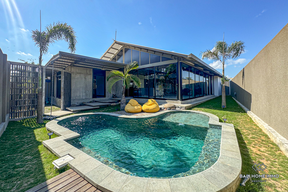 Smart Industrial 3-Bedroom Villa for Sale Leasehold in Bali Kerobokan - AL156B