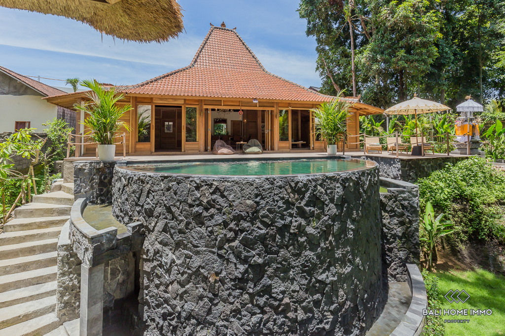 Stunning Jungle View 4 Bedroom Villa for Sale and Rent in Pererenan North Side - RF5045