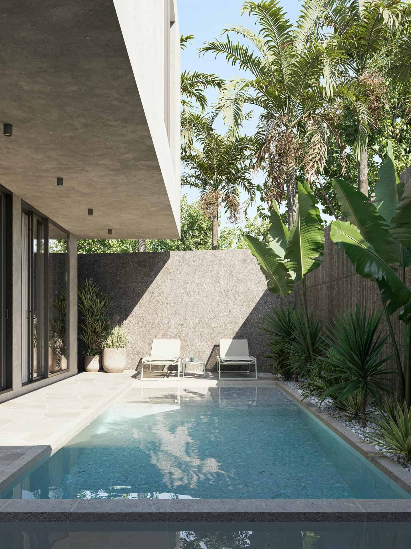 MODERN 2 BEDROOM VILLA WITH SKYLIGHTS FOR SALE LEASEHOLD IN BINGIN BALI BE-450