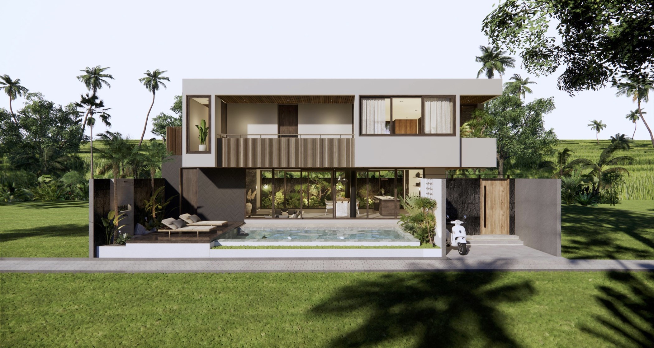 READY NOW 2 BEDROOM VILLA FOR SALE LEASEHOLD IN KEDUNGU BE-1344