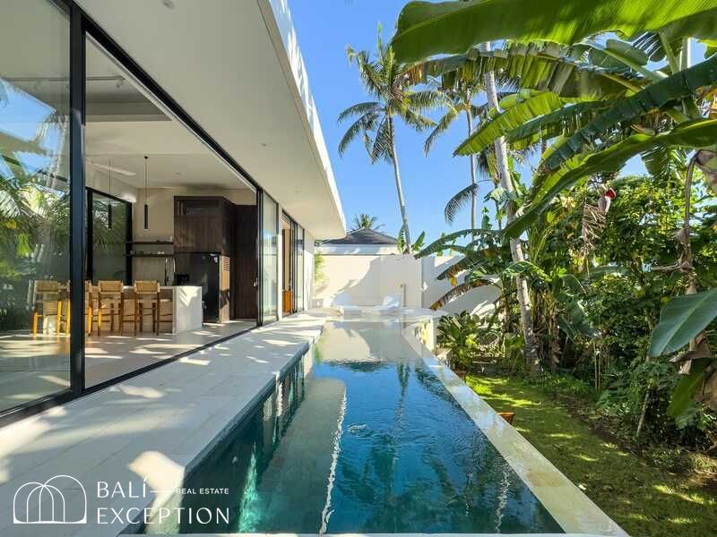 Modern Japandi Jungle View 2 Bedroom Villa for Sale Leasehold in Ubud Be-1868