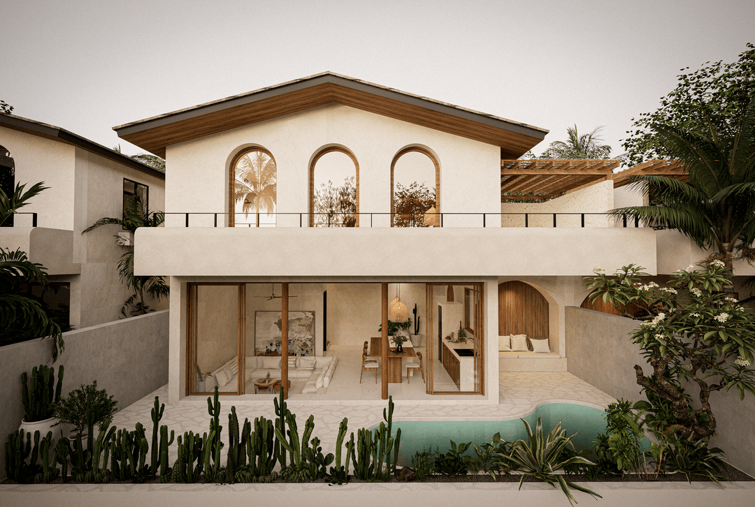 OFFPLAN 2 BEDROOM VILLA FOR SALE LEASEHOLD IN SESEH BE-2043