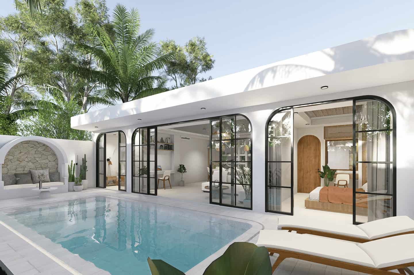 OFFPLAN 2 BEDROOM VILLA FOR SALE LEASEHOLD IN SEMER BE-2142