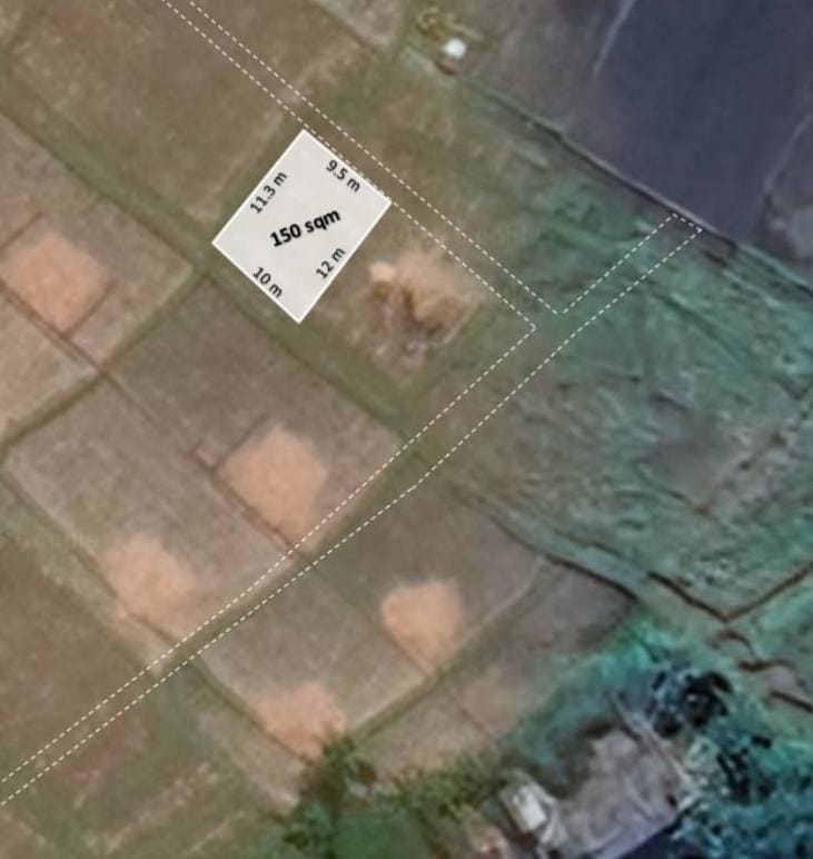 LAND 1,82 ARE FOR SALE LEASEHOLD IN KEROBOKAN BEL-86