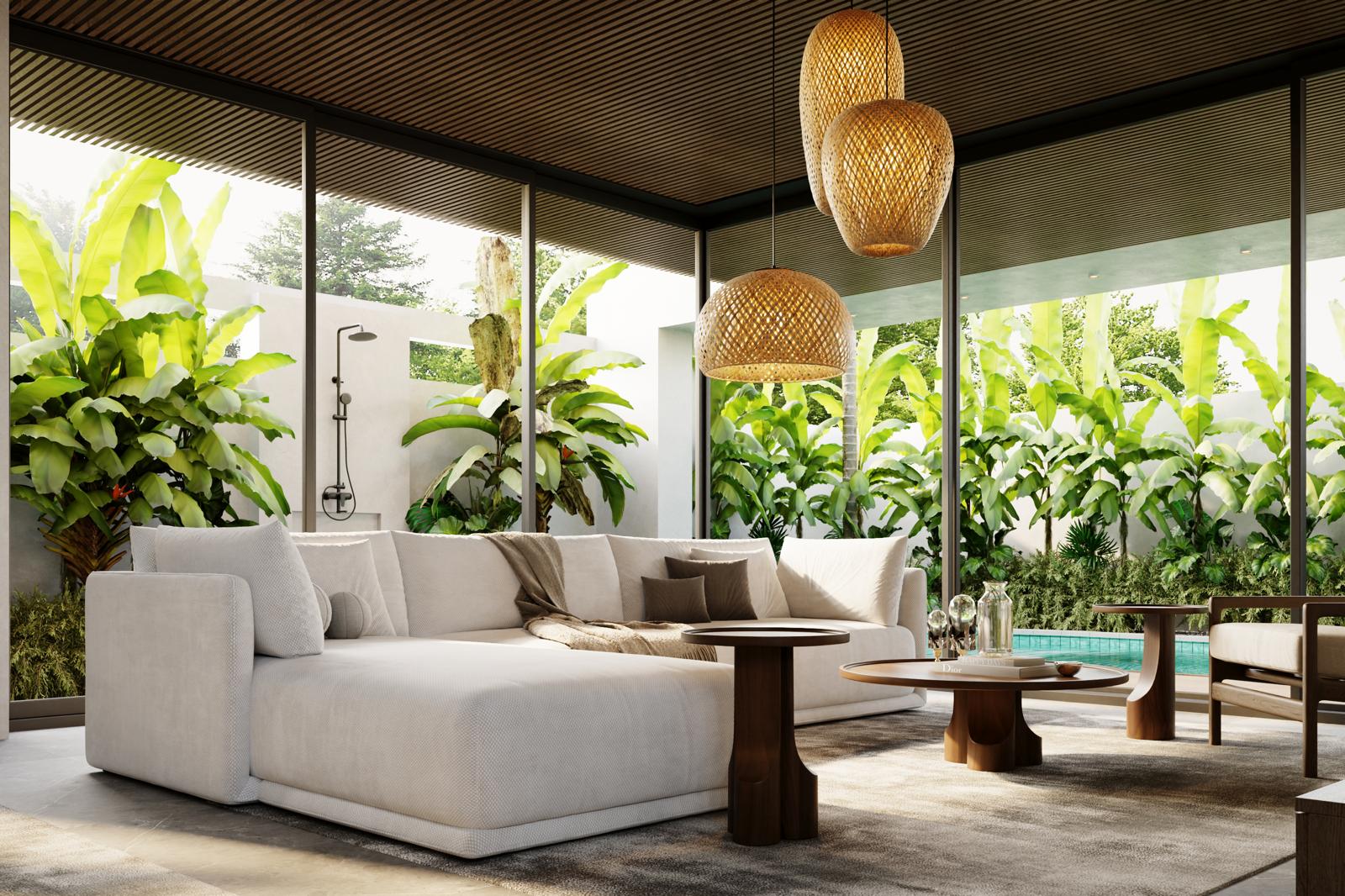 OFFPLAN 3 BEDROOM VILLA FOR SALE LEASEHOLD IN UMALAS BE-2280
