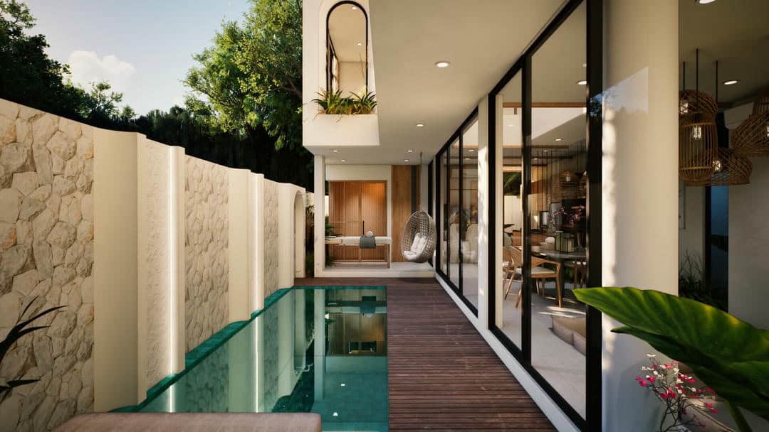 OFFPLAN 2 BEDROOM VILLA FOR SALE LEASEHOLD IN BERAWA BE-2288