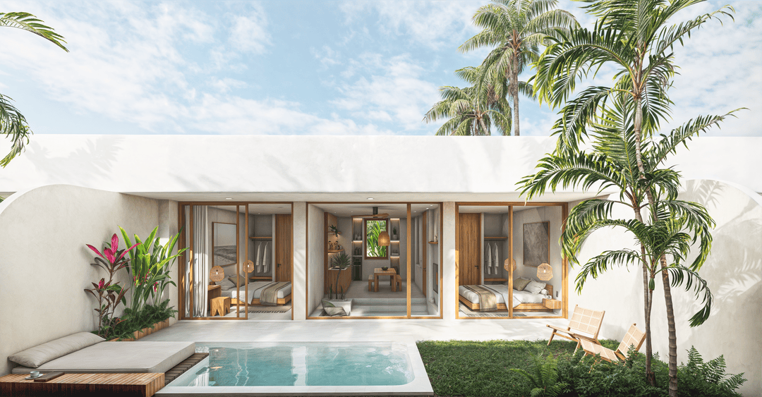 OFFPLAN 2 BEDROOM VILLA FOR SALE LEASEHOLD IN TUMBAK BAYUH BE-2356