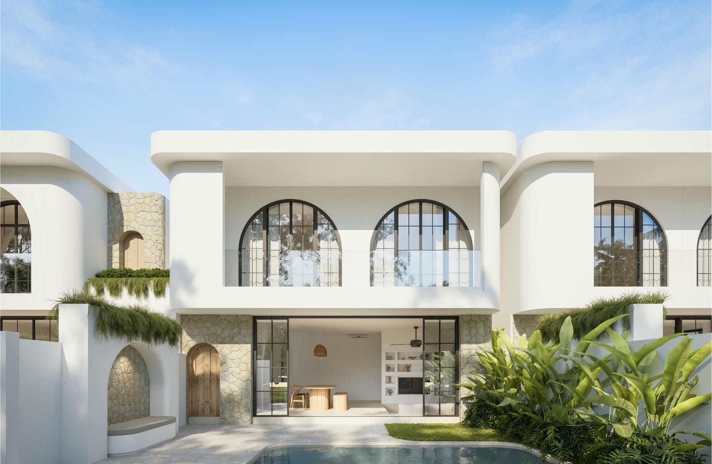 MODEN DESIGN 2 BEDROOM VILLA FOR SALE LEASEHOLD IN BINGIN BE-2510