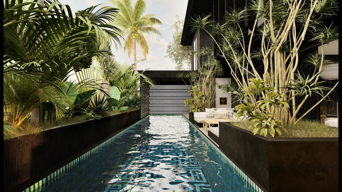 OFFPLAN 3 BEDROOM VILLA FOR SALE LEASEHOLD IN ULUWATU BE-2611