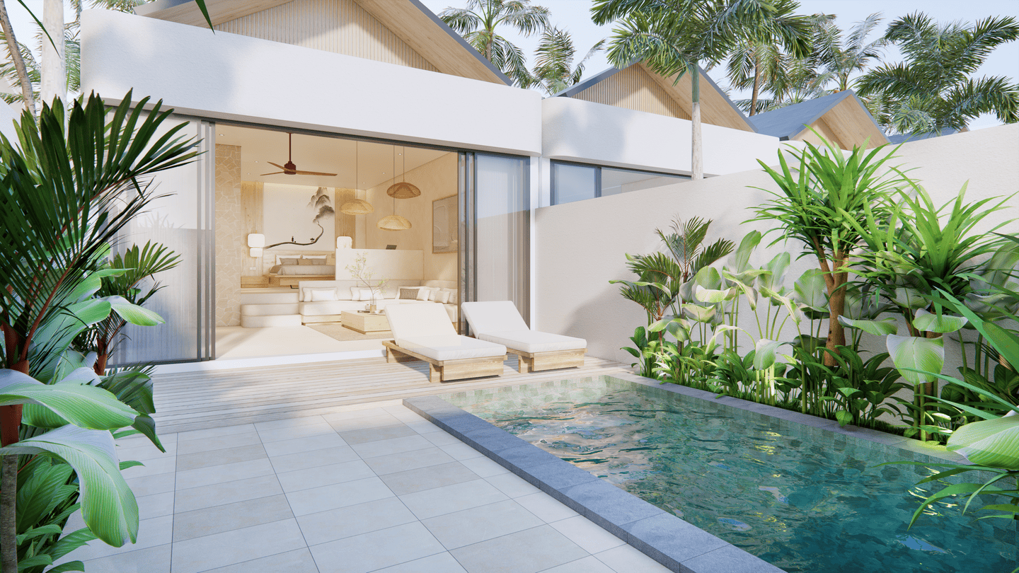 OFFPLAN 1 BEDROOM VILLA FOR SALE LEASEHOLD IN PECATU BE-2903
