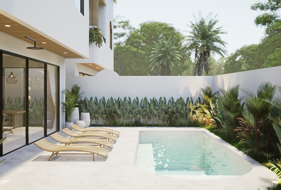 OFFPLAN 2 BEDROOM VILLA FOR SALE LEASEHOLD IN ULUWATU BE-2934