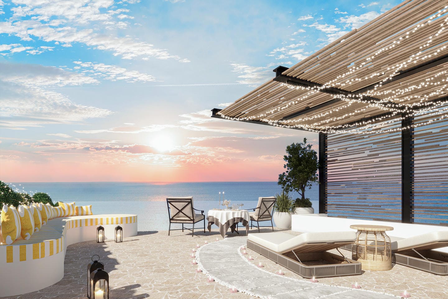 OFFPLAN SEA VIEW 1 BEDROOM VILLA FOR SALE LEASEHOLD IN PECATU BE-2939