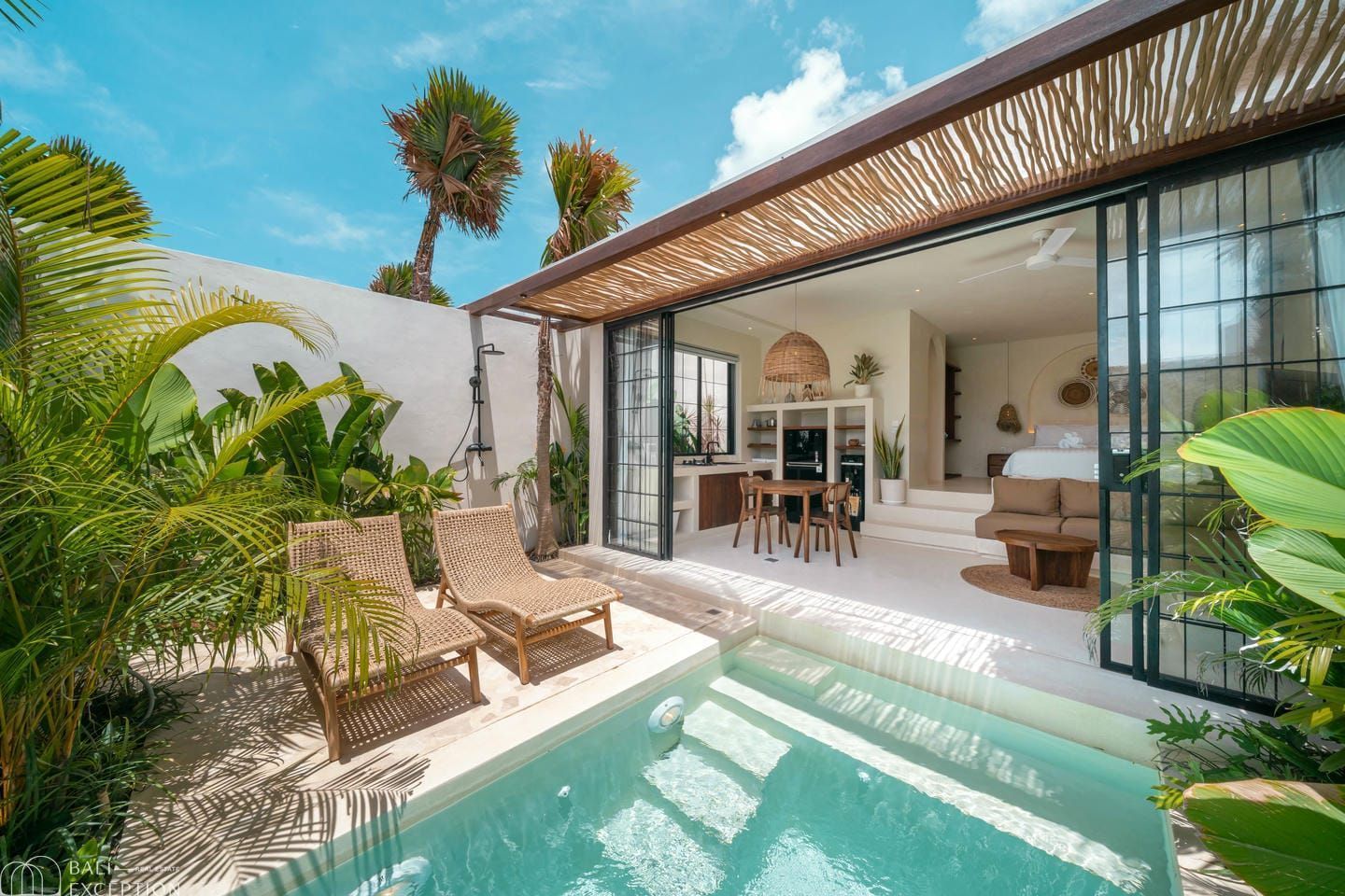 READY NOW 1 BEDROOM VILLA FOR SALE LEASEHOLD IN UMALAS BE-3004