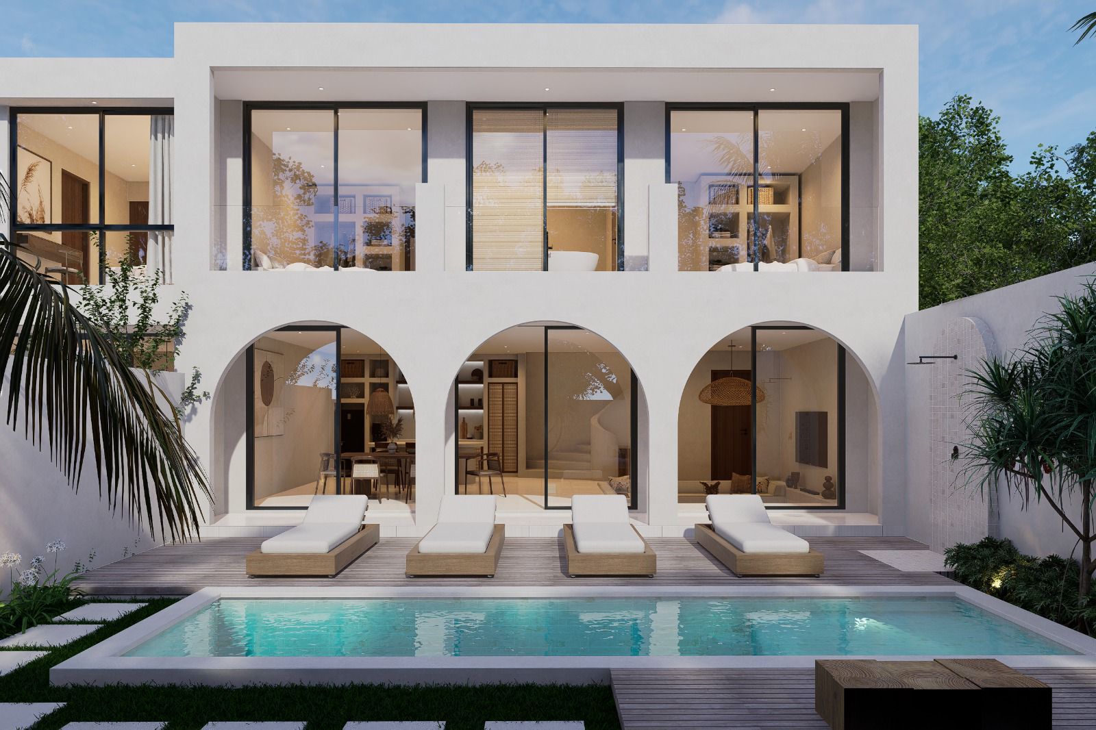 OFFPLAN 2 BEDROOM VILLA FOR SALE LEASEHOLD IN SANUR BE-2990