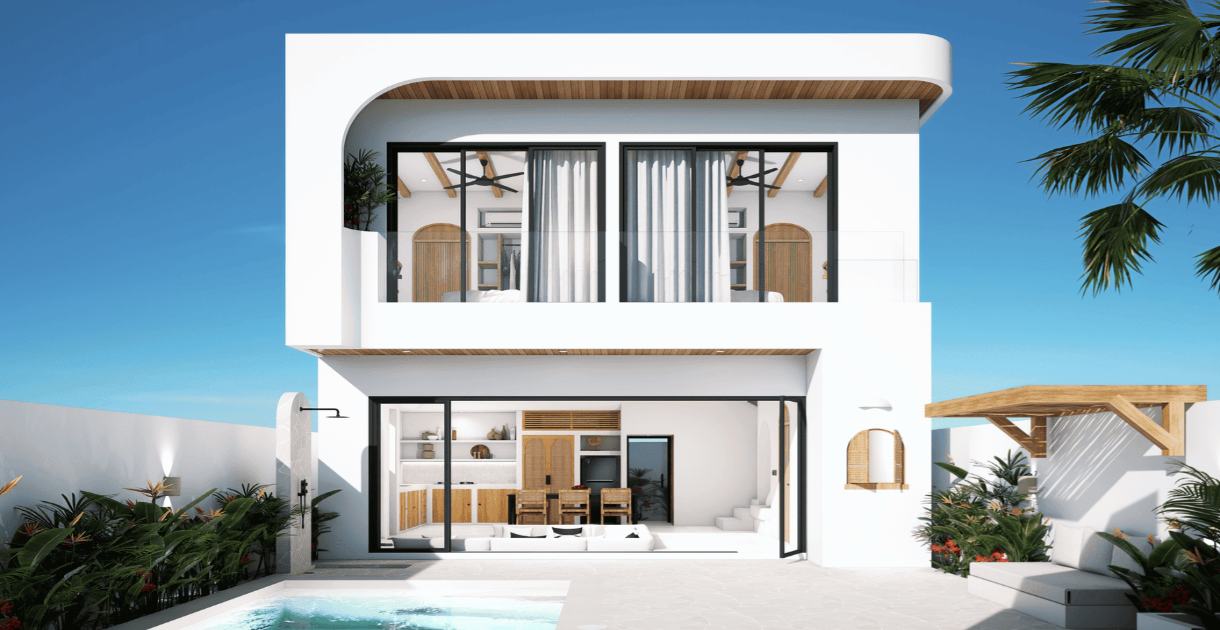 OFFPLAN PRIME LOCATION LEASEHOLD 1/2 VILLA IN ULUWATU BE-3057