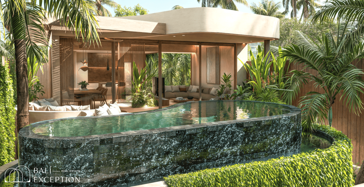 Offplan 2 Bedroom Tropical Villa for Sale Leasehold in Uluwatu Be-3068