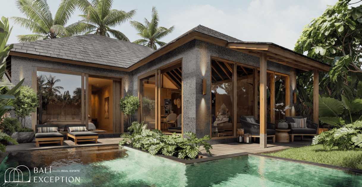 OFFPLAN 1 BEDROOM VILLA FOR SALE LEASEHOLD IN GIANYAR BE-3124