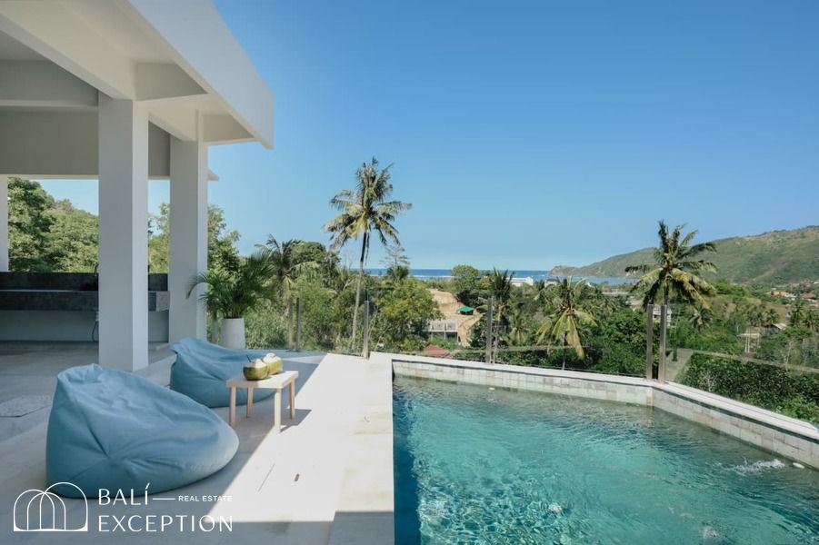 Ready Ocean View 2 Bedroom Multi-residence Villa for Sale Freehold in Kuta Lombok Be-3219