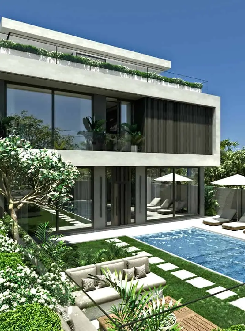 OCEAN VIEW 4 BEDROOM VILLA FOR SALE FREEHOLD IN PANDAWA BE-2266