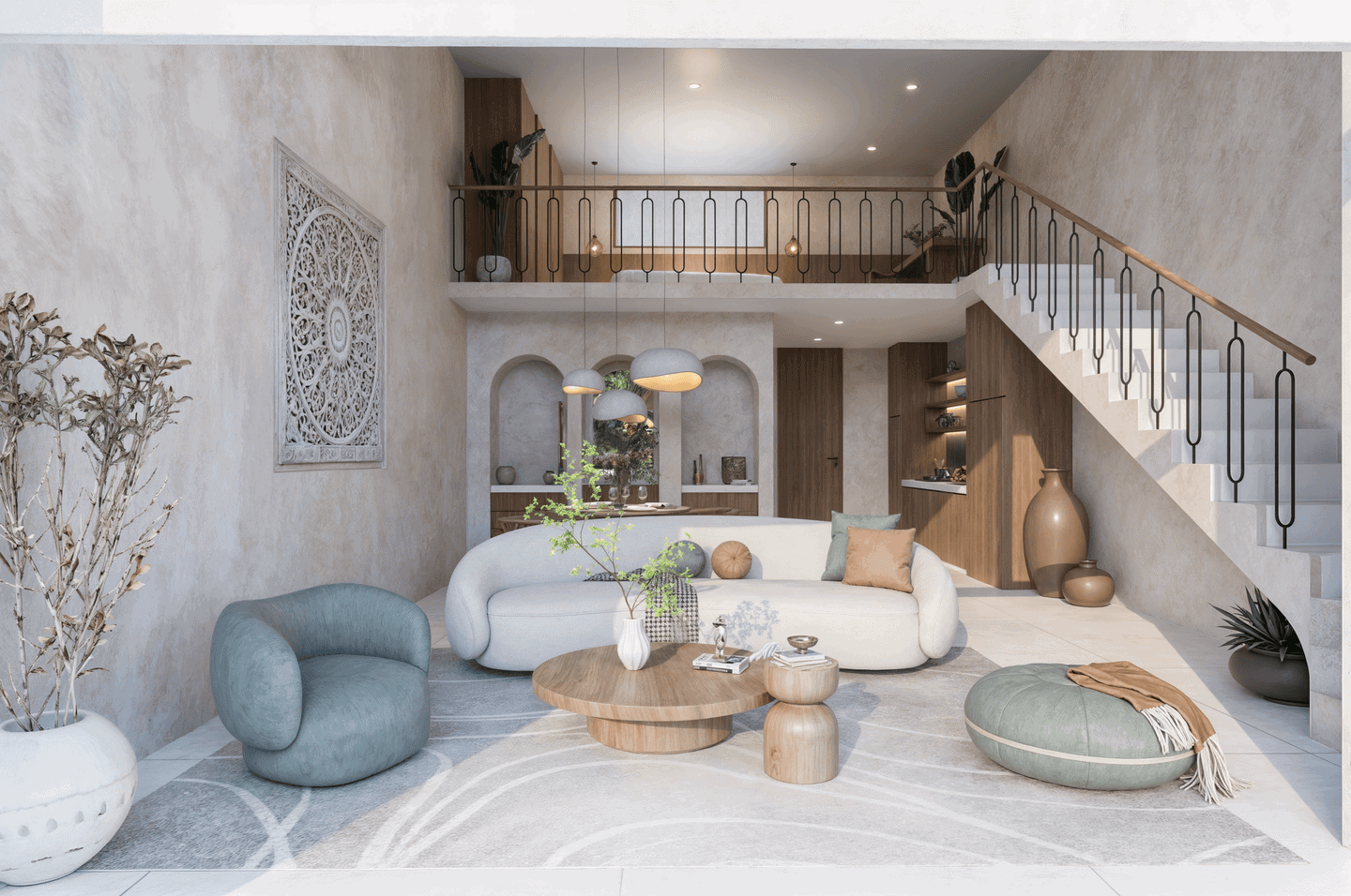 OFFPLAN 1 BEDROOM LOFT FOR SALE LEASEHOLD IN ULUWATU BE-1912