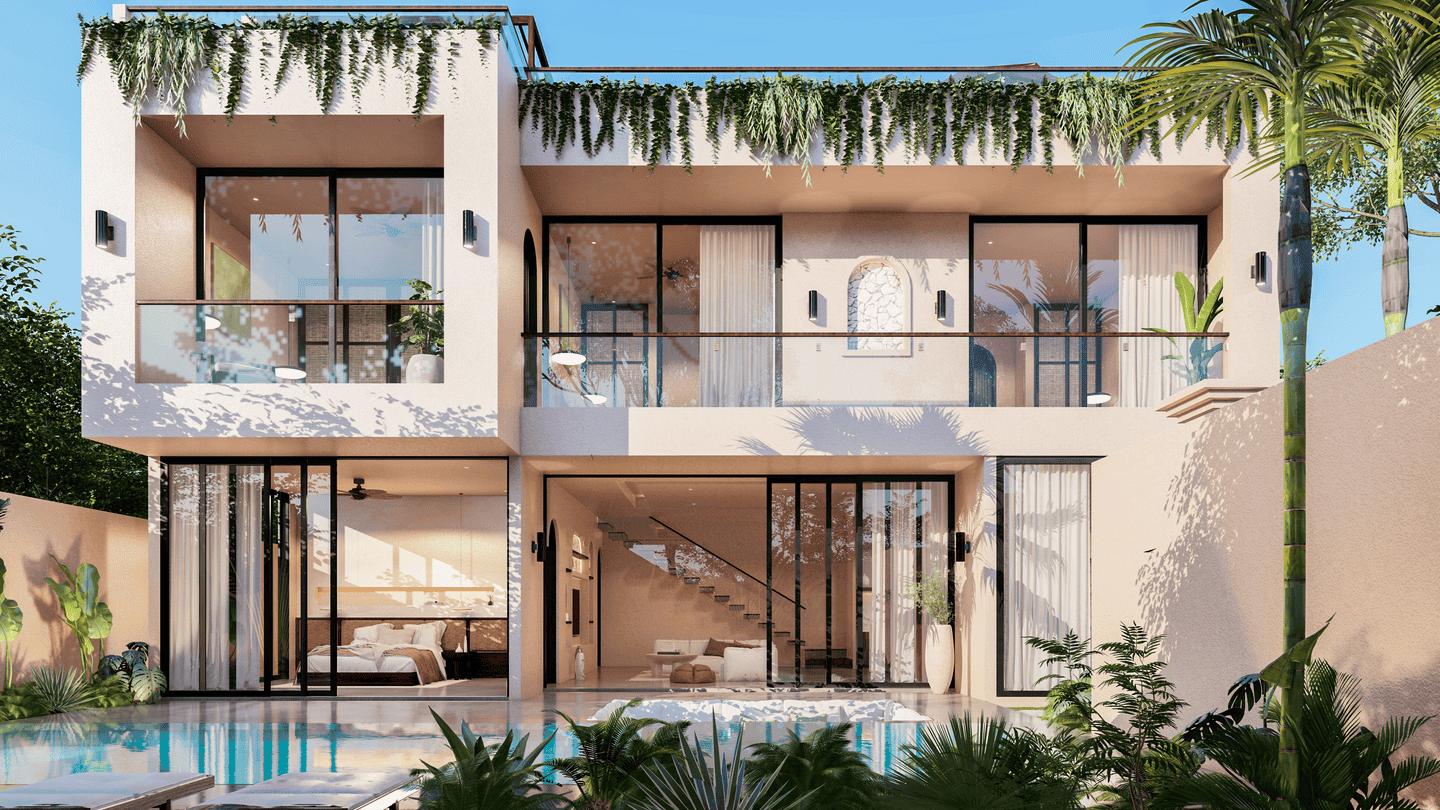 OFFPLAN 4 BEDROOMS VILLA FOR SALE LEASEHOLD IN MUNGGU BE-2552