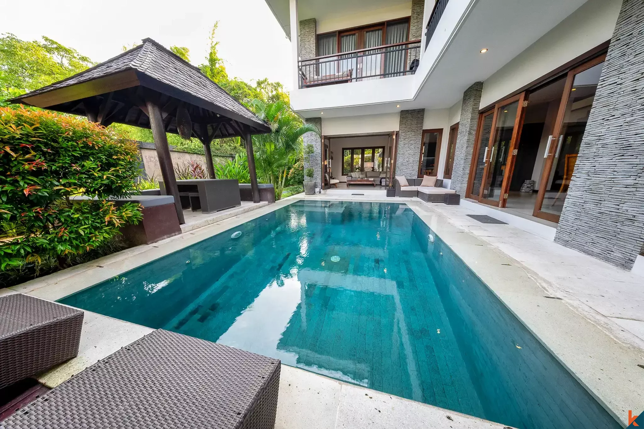 Exquisite investment opportunity two adjoining villas for sale in Berawa