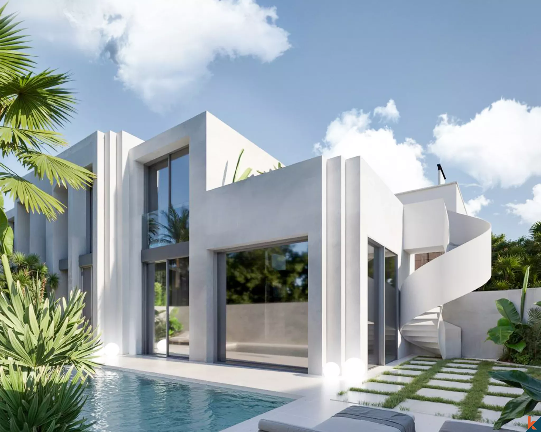 Upcoming Leasehold 3-Bedroom Eco-Villas in Pererenan