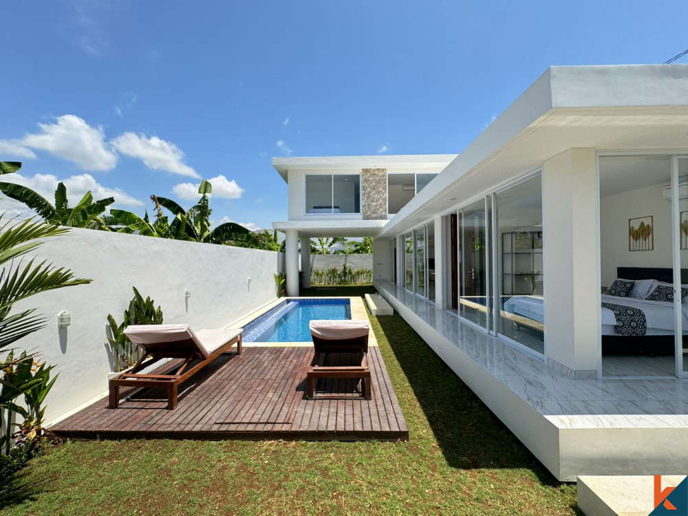 Brand New Four Bedroom Villa well located in Seminyak
