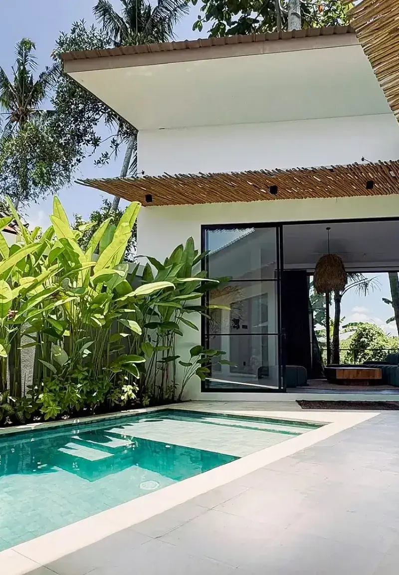 Modern 4-Bedroom Leasehold Villa with Green Views in Serene Tanah Lot