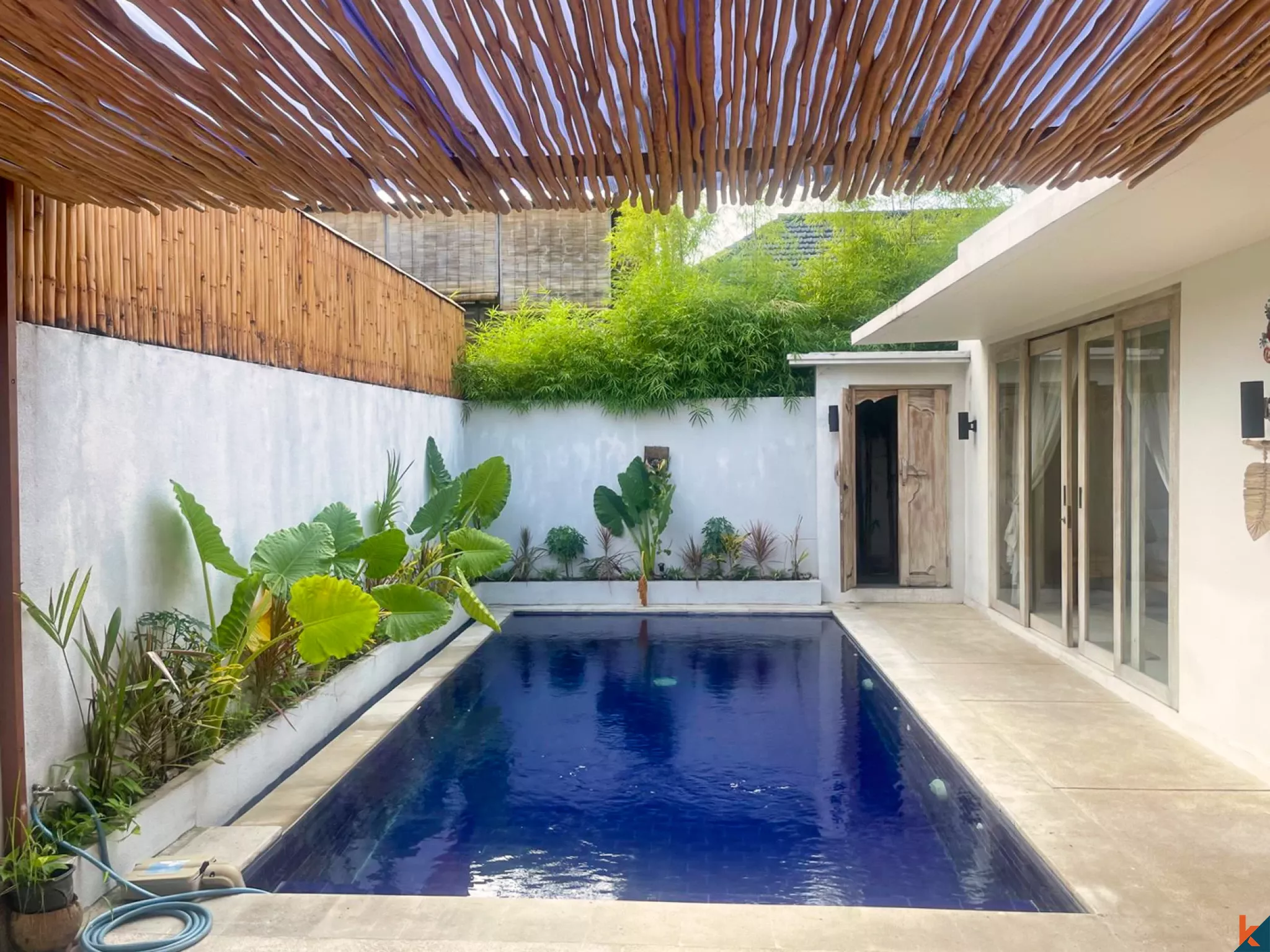 Brand New Beautiful 2 Bedroom Villa with Ricefield View in Kerobokan for Sale