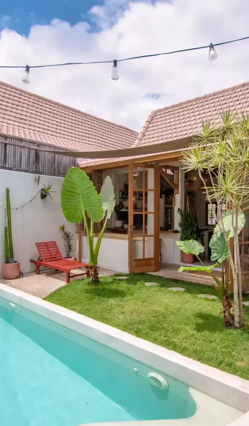 Perfect Tropical Two Bedroom Leasehold Villa in Central Umalas