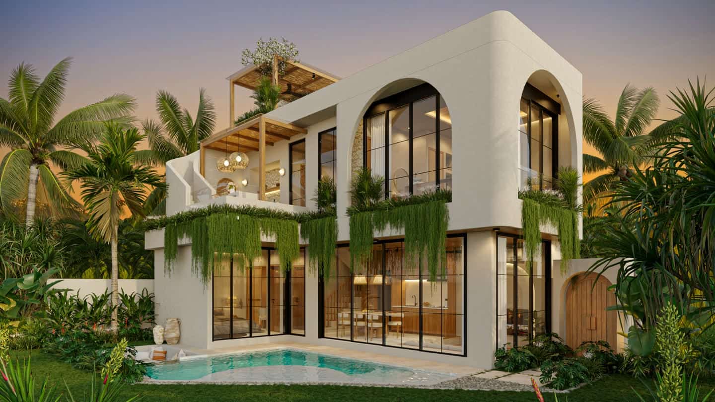 OFFPLAN 3 BEDROOM VILLA FOR SALE LEASEHOLD IN ULUWATU BE-2273