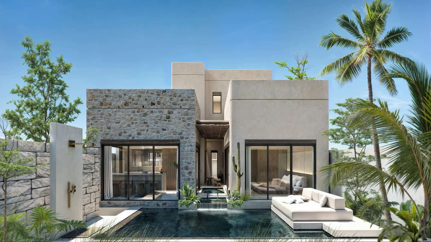 MODERN TROPICAL 2 BEDROOM VILLA FOR SALE LEASEHOLD IN ULUWATU BE-2023