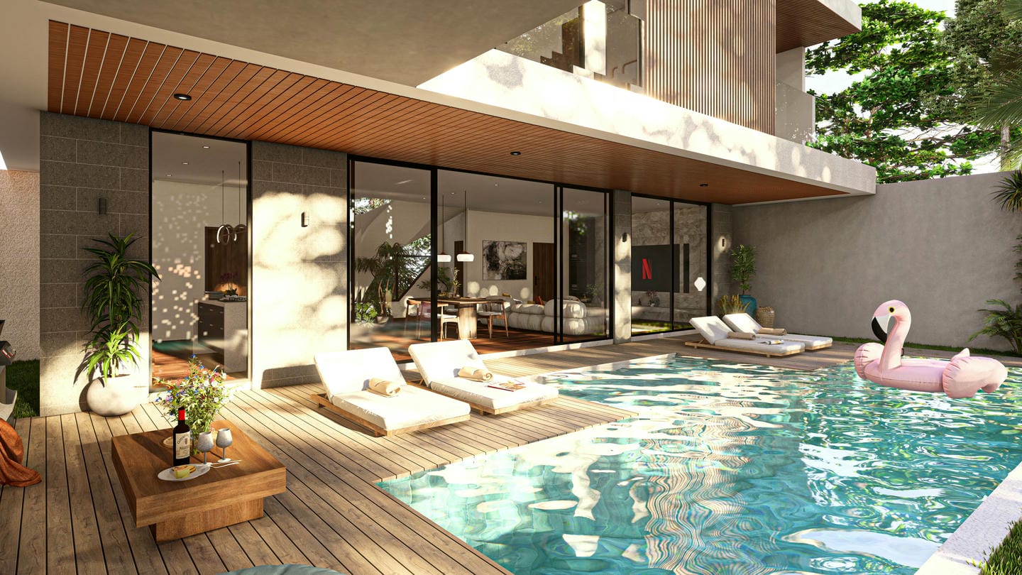 OFFPLAN 3 BEDROOM VILLA FOR SALE LEASEHOLD IN PERERENAN BE-2489