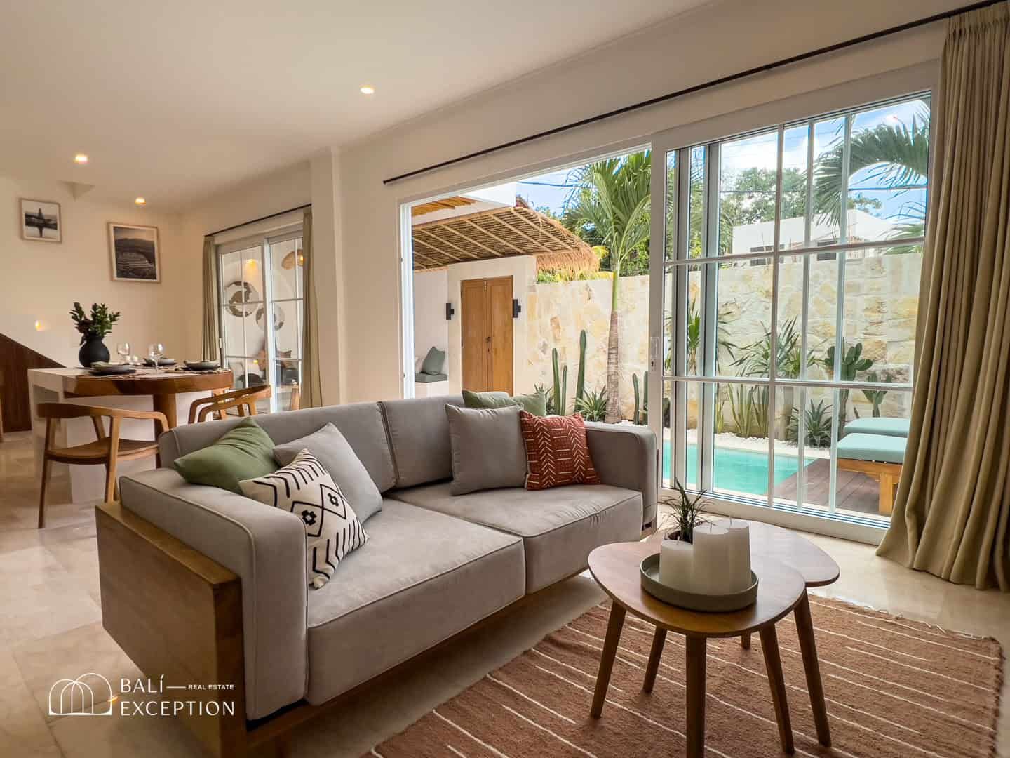 READY NOW 2 BEDROOM VILLA FOR SALE LEASEHOLD IN PERERENAN BE-915