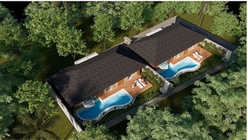 Idyllic ongoing villa project Canggu